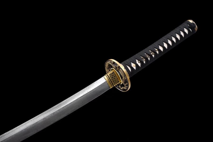 Hand Forged Japanese Samurai Katana Aurora High-performance Pattern Steel