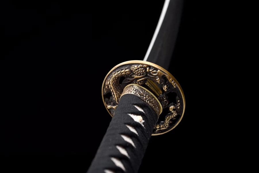 Hand Forged Japanese Samurai Katana Aurora High-performance Pattern Steel